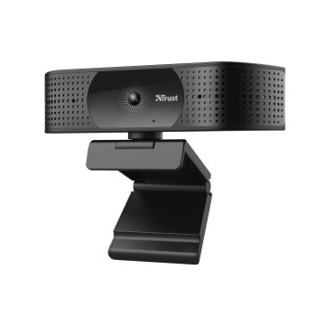 Webcam Para Streaming Trust 4k Tw-350 Ultra Hd Campo Vision 74º 2 Microfonos Int. Filtro Prvacidad 24422