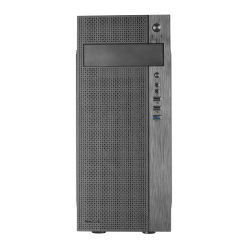 Caja Atx Semitorre Tacens Ferrox Black Frontal Con Diseño De Rejilla Bahia Externa 5.25" 2xusb 3.0 1xusb 2.0 Sin Fuente De Al 2