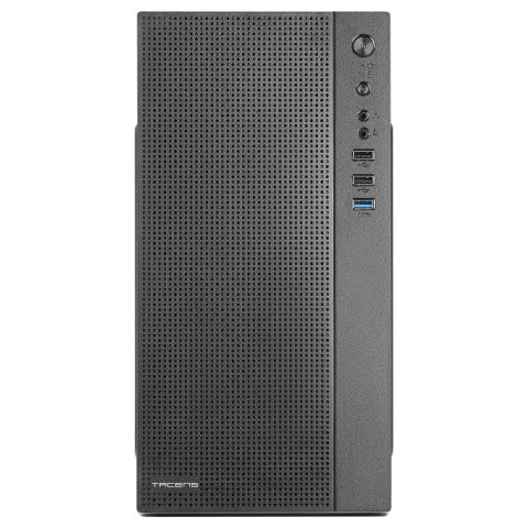 Caja Microatx Tacens Anima Ac5 Usb3.0 Usb2.0 Frontal Mesh Black Sin Fuente De Alimentacion