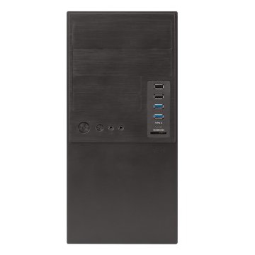 Caja Micro Atx Unykach Matx Caviar 6k Pro Usb 2.0 3.0 Y Type-c Card Reader Color Negro Sin Fuente De Alimentacion 2