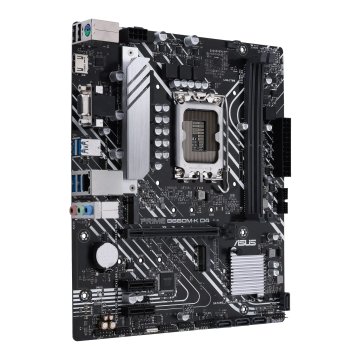 Pb Asus Prime B660m-k D4 Skt 1700 Intel Gen 12º 13º M-atx 2xddr4 3200mhz 3pcie M.2-4.0x4 Raid 1glan Usb3.2 2