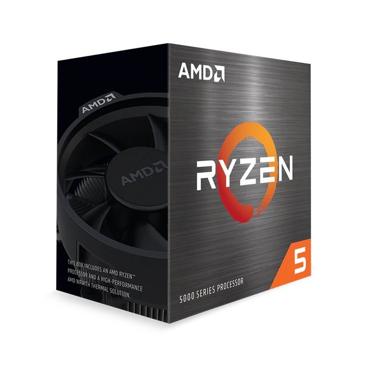 Cpu Amd Am4 Ryzen 5 5600x 3.7ghz - 4.6ghz 6 Core 3mb 32mb Cache 64bit 65wat Box (sin Igpu)
