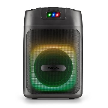Altavoz Portatil Ngs Wild Club  80w Con Luces Láser Compatible Con Tecnología Bt Y Tws.  Bateria 2