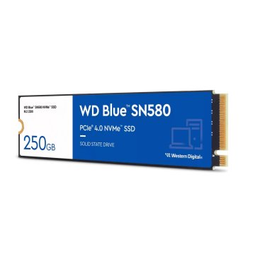 Disco M.2 2tb Western Digital Blue Sn580 Nvme Pcie 4,0-x4 (escritura 4150mb s) Wds200t3b0e 2