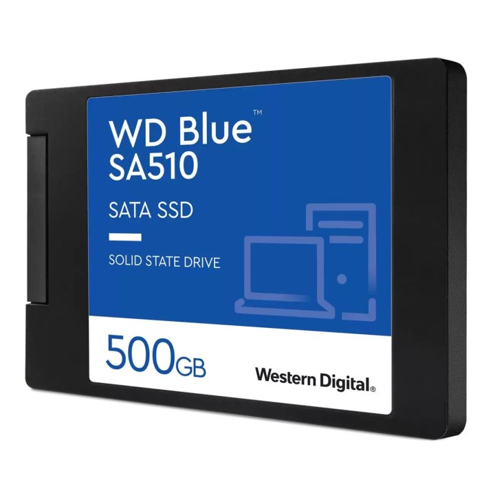 Disco Ssd 500gb Sata3 Western Digital Blue Sa510 Sata 6gb s (escritura 520mb s) Wds500g3b0a