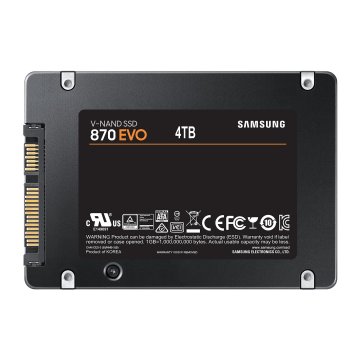 Disco Ssd Sata3 4tb Samsung Serie 870 Evo Mz-77e4t0b eu