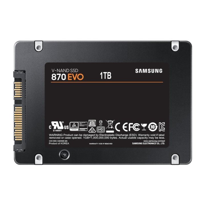 Disco Ssd Sata3 1tb Samsung Serie 870 Evo Mz-77e1t0b