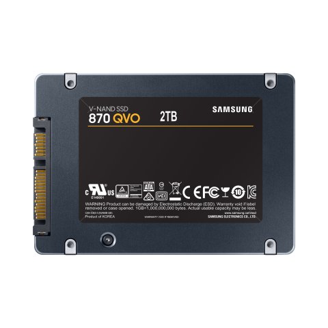 Disco Ssd Sata3 2tb Samsung Serie 870 Qvo Mz-77q2t0bw