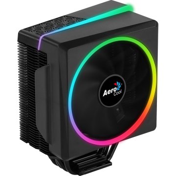 Ventilador Con Disipador Para Cpu Aerocool Cylon4 Rgb 145w 4 Heatpipes Ventilador 120mm Pwm Con Anillo Led Rgb Compatibilidad