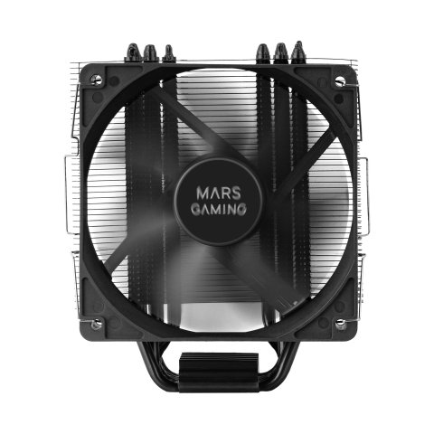 Ventilador Con Disipador De Cpu Mars Gaming Mcpupro 6 Heatpipes Base De Cobre Ventilador De 120mm Refrigeracion 200w Tdp Alta