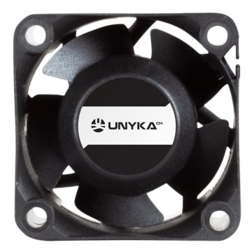 Ventilador Interno Para Servidores Unyka 40x40x28mm Doble Bola Conector 4 Pines Control De Temperatura 2