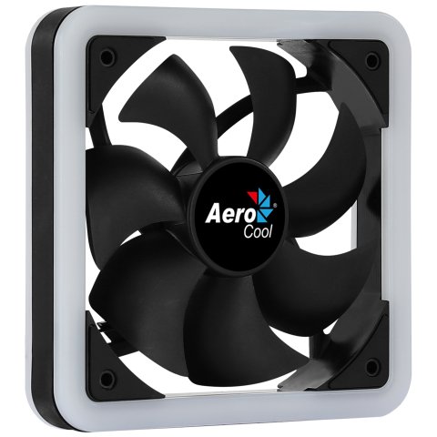 Ventilador Interno Aerocool Edge Argb 140mm Anillo Led Dual Conexion 3.4 Y 6pin