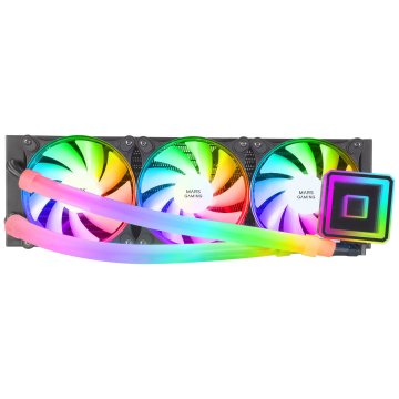 Sistema De Refrigeracion Liquida Mars Gaming Ml-ultra360 Black 3x12cm Iluminacion Argb (adressable) Tpd 650w Para Procesadore 2