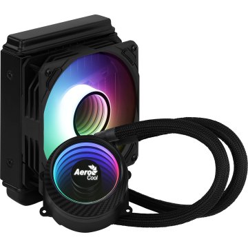 Sistema De Refrigeracion Liquida Aerocool Mirage L120 1x12cm Infinity Mirror Rgb-a (adressable) Tpd 200w Para Procesadores In 2