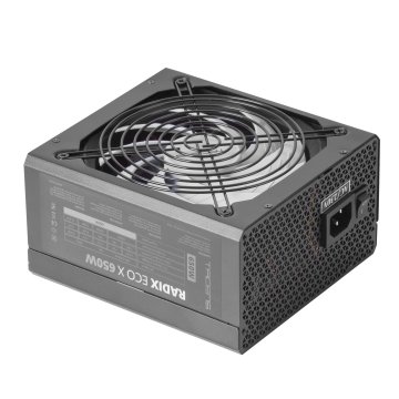 Fuente De Alimentacion Tacens Radix Eco X 650w Apfc 87 % Eficiencia Vent 140mm 10db Haswell