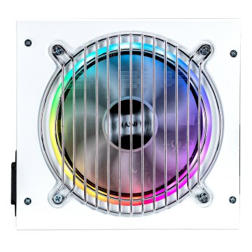 Fuente De Alimentación Unyka Atilius Rgb Atx 650w White Modular Apfc Actgetica 90% Ventilador Rgb 120mm Ultra Silencioso 2