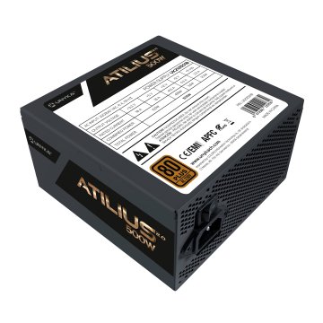 Fuente De Alimentacion Unyka Atx Uk212501 Atilius 2.0 Black 500w Apfc 80+ Bronze Ventilador 120mm Ultra Silencioso 85% Eficie 2