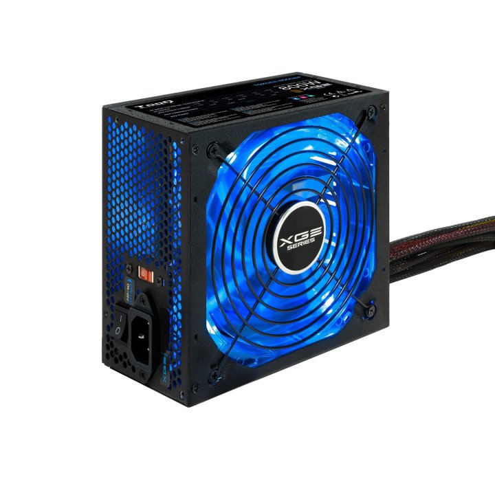 Fuente De Alimentacion Gaming Tooq 800w 80+ Bronze Atx12v V2.31 Apfc 82+ Led On off