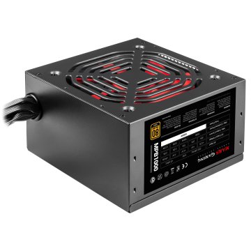Fuente De Alimentacion Mars Gaming 1000w, Certificacion 80+ Gold, Pfc Activo, Vent. 12x12cm, Ultra Silenciosa 2