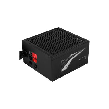 Fuente Alimentacion Aerocool Lux 550w, Certificado 80 Plus Bronze Pfc Activo, Vent. 12x12cm Haswell