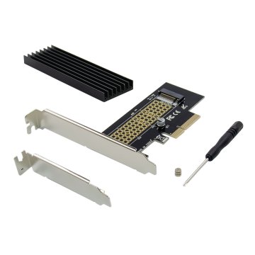 Controladora Pcie Conceptronic Emrick05bs Pcie A Disco Ssd M2 Con Disipador De Aluminio ( No Compatible M2 Clave B) 2