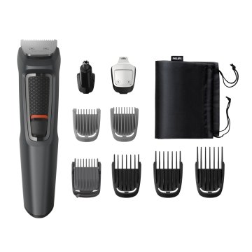 Cortapelo Philips Mg3757 15 Multigroom Series 3000 Con 9 Accesorios Inalambrico Recargable