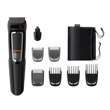 Cortapelo Philips Mg3730 15 Multigroom Series 3000 Con 8 Accesorios Inalambrico Recargable
