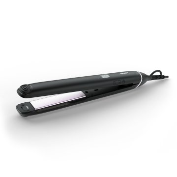 Plancha De Pelo Philips Bhs674 00 Straightcare Revestimiento Ceramico Cable Giratorio Color Negro rosa