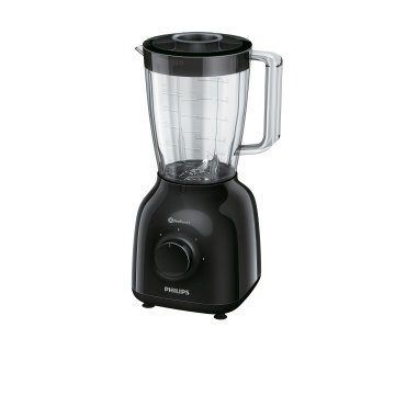 Batidora De Vaso Philips Hr2145 90 Daily Collection Sistema Problend 4 500w Jarra Cristal 1.5litros Base De Color Negro