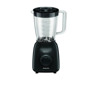 Batidora De Vaso Philips Hr2145 90 Daily Collection Sistema Problend 4 500w Jarra Cristal 1.5litros Base De Color Negro 2