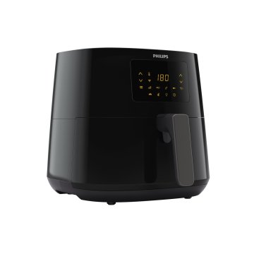 Freidora Por Aire Philips Essential Conectada Xl Hd9280 70 Color Negro 6.2l Pantalla Tactil 2000w Compatible Con Alexa 2