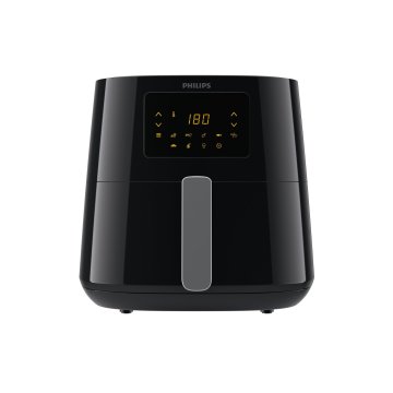 Freidora Por Aire Philips Airfry Essential Xl Hd9270 70 Color Negro Plata 6.2l Sin Aceite 2000w