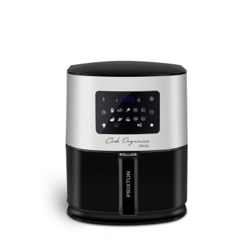 Freidora Por Aire Prixton Cook Organics Compact Pro 6l 6 Programas Tactil 1700w