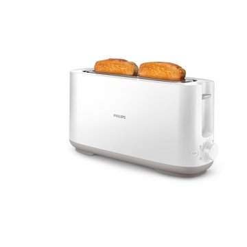 Tostadora Philips Hd2590 00 Ranura Larga 800w Color Blanco