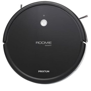 Robot Aspirador Prixton Roomie Smart Wifi App Tuya Compatible Asistente De Voz 5 Modos Bateria 2600mah 300ml 900-1400pa