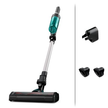 Aspirador Escoba Rowenta X-nano Rh1127wo Color Turquesa Inalambrica