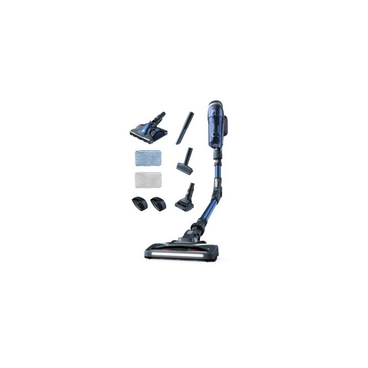 Aspirador Escoba Rowenta Azul Rh9695 X-force Flex 8.50 Aqua Inalambrico Bateria 220v 185w Cepillo Para Mascotas