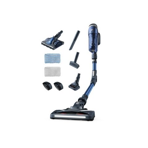 Aspirador Escoba Rowenta Azul Rh9695 X-force Flex 8.50 Aqua Inalambrico Bateria 220v 185w Cepillo Para Mascotas