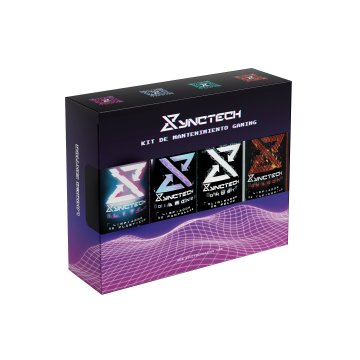 Synctech Kit De Mantenimiento Gaming Compuesto De Sprays Diamond - Ghost - Glitch - Dragon 8005s0020