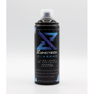 Synctech Espuma Activa Diamond Spray 400ml Para Limpieza De Pantallas Pulverizacion Micronizada Secado Rapido 8001s0020