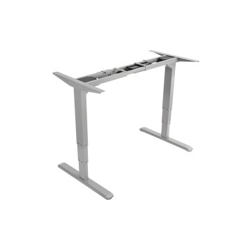 Mesa Electrica Ergonomica Altura Regulable Motor Dual Sin Tablero Color Estructura Gris Control Tactil Altura Desde 620mm-128