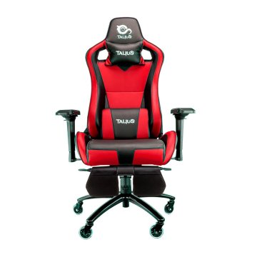 Silla Gamer Talius Caiman V2 Negra roja, Reposapies, 4d, Frog