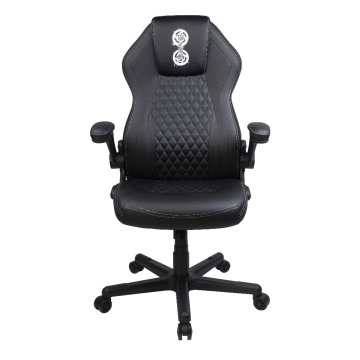 Silla Gamer Konix Jujutsu Kaisen Gran Comodidad Y Ergonomia Clase 4   100 Mm Color Blanco Y Negro