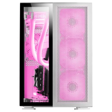 Caja E-atx Torre Gaming Mars Gaming Mc-nova Custom Xxl Lateral Y Parte De Frontal En Cristal Templado Sin Fuente De Alimentac 2