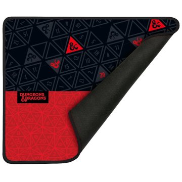 Alfombrilla Gaming Konix Dungeons And Dragons Roja Y Negra 320x270mm Kx-dnd-mp-roll-pc 2