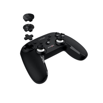 Gamepad Trust Gxt 542 Muta - Inalambrico Receptor Usb - Bt - Cable Usb - Vibracion - Multiplataforma 24790