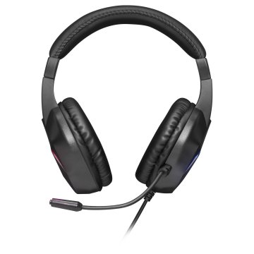 Headset Mars Gaming Mh122 Black Ultra Ligeros 184g Drivers De Neodimo 50mm Microfono Flexible Jack 3.5mm Simple Y Doble Ilumi 2