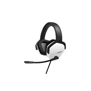 Headset Gaming Energy Sistem Esg 4 White Sorround 7.1 Blue Depp Bass Microfono Boom Mic
