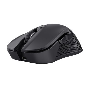 Mouse Trust Gaming Wireless Rgb Gxt 923w Ybar Rgb 7200dpi 6 Botones Recargable 50h Color Negro 24888