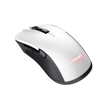 Mouse Trust Gaming Wireless Rgb Gxt 923w Ybar Rgb 7200dpi 6 Botones Recargable 50h Color Blanco 24889 2